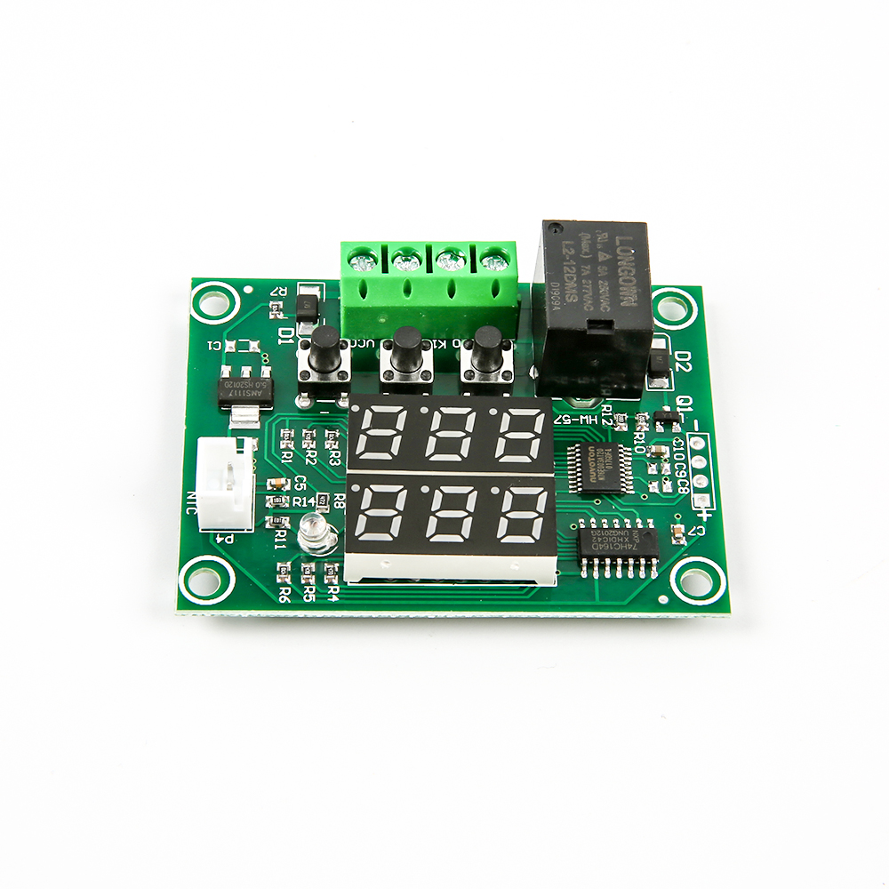 Цифровой терморегулятор (термостат) XH-W1219 с двойным дисплеем, 12в